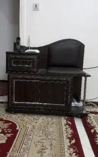 میزتلفن وگاز فردار جوجه گردان تمیزوسالم