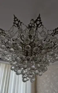 لوستر برنج ۱۸ شعله