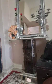 ایینه و شمعدان