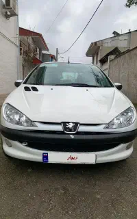 206 سفید تیپ ۳ مدل ۸۸