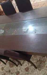 میز غذا خوری شش نفره