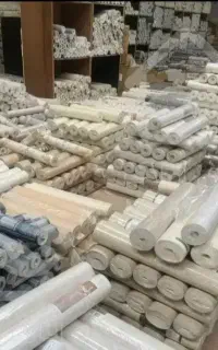 نقاشی ساختمان و کاغذ دیواری
