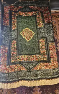 قالیچه صد در صد ابریشم