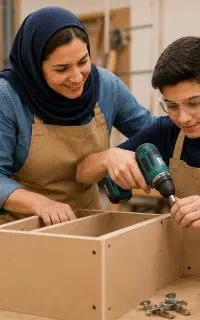 آموزش کابینت سازی ویژه مادر و فرزند
