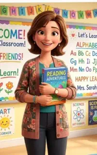 تدریس زبان انگلیسی و درس های مدرسه ابتدایی