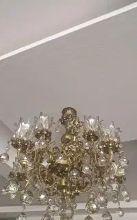 لوستر برنجی