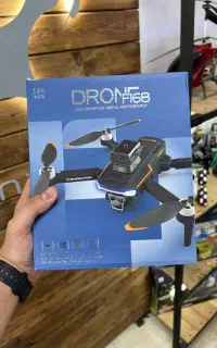 کوادکوپتر اسباب بازی f168 گیمبال دو مخوره