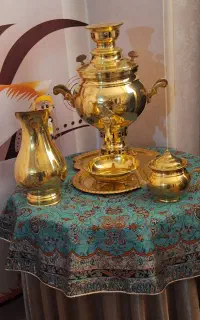 سماور زغالی ۶ لیتری