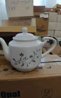 لیوان لومینارک فرانسه و پیش دستی چینی پردیس