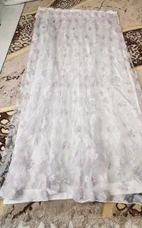 پرده حریرگلدار