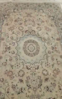 فرش ابریشم دو عدد ۴ متری