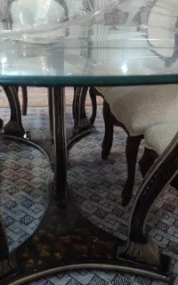 شیشه میز