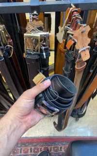 کمربند چرم گاومیش