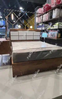 تخت خواب مدل نگین/ تشک / عطاهوم گوهردشت