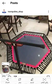 ترامپولین شش ضلعی تاشو ( MAX WELL)