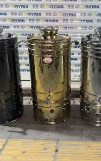 سماور استیل گازی مجلسی تا ۳۰۰ لیتری بزرگ موکب