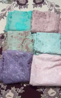 حراج لباس های ژارژت وچادر وابریشم سه نخ