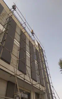 داربست فلزی قصر