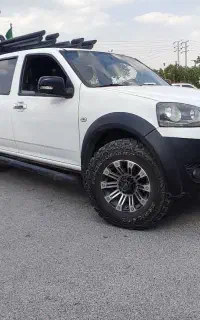 پیکاپ دوکابین گریت وال وینگل 5 پلاک سفید لوازمی