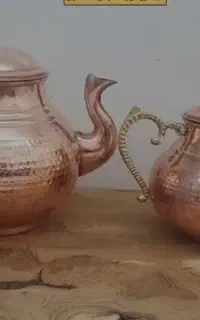 کتری قوری مسی