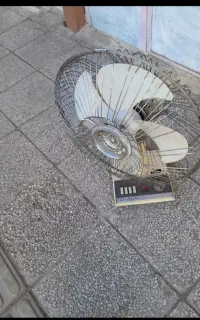 پنکه پایه کوتاه خراب