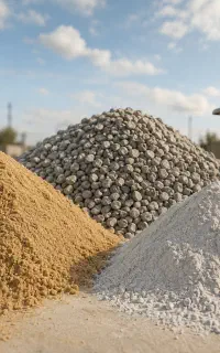 فروش ماسه ، شن ، مخلوط معدنی و خاکبرداری
