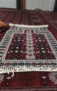 قالیچه دستبافت ترکمنی