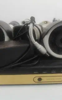 پک کامل سه دوربین مداربسته کارکرده