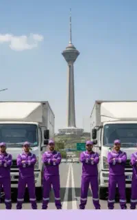 اتوباراسباب چی شعبه اصل حمل باراثاث کشی منزل تهران