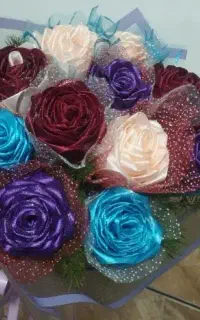 فروش گل روبانی