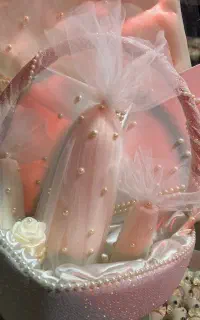 ست بله برون مدل مروارید کلاسیک