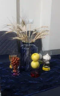 میز  شش نفره سور مه ایی رنگ
