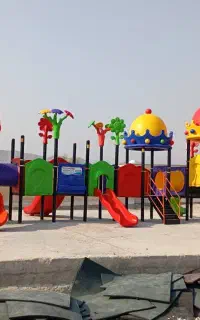 لوازم پارکی اسباب بازی الاکلنگ چرخ فلک پلی اتیلن