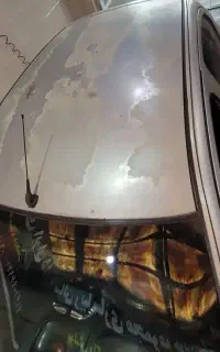 ترمیم و رفع آفتاب سوختگی بدنه خودرو