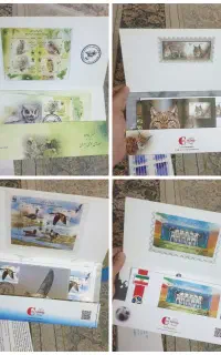 ۲۲ عدد فولدر کمیاب و نایاب تمبر