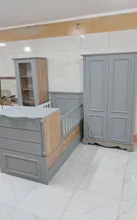 تخت کمد نوزاد چکی با بهترین کیفیت اقساط