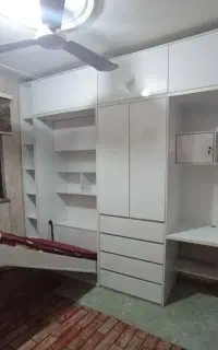 تخت کمجا یکنفره تاشو ام دی اف پاکچوب قسطی ۴ماهه