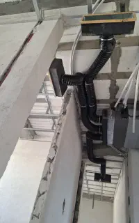 کانال کشی داکت اسپلیت و لوله مسی کولرگازی