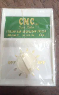 کلید پنکه سقفی قدیمی cmc