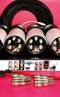 دوربین مداربسته دید در شب +دزدگیر اماکن با گارانتی