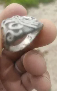 انگشتر نقره مهر