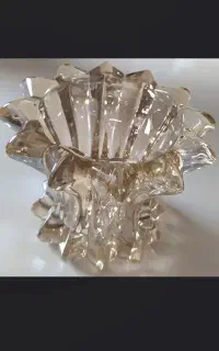 ۲۲ عدد حباب کریستالی رنگ شامپاینی لوستر وارداتی