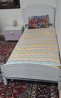 تخت خواب یکنفره و تشک