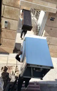 اسبابکشی باربری با کارگر ماشین بار اتوبارخلیج