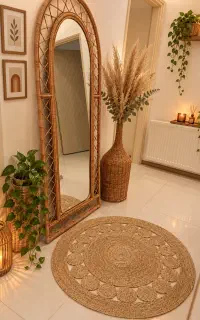 فرشینه دست‌ساز سفارشی( بافت زیبا و خاص)