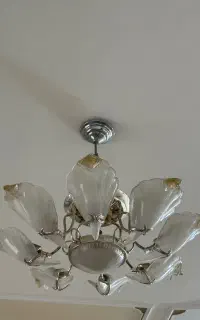 لوستر هشت شاخه  و سه شاخه