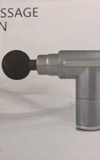 ماساژور و ماساژ گان با جعبه درحد نو