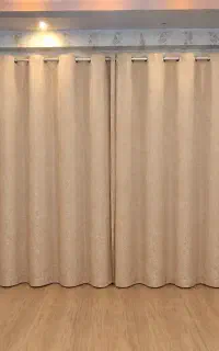 دو پنل پرده پانچ شده طرح دار