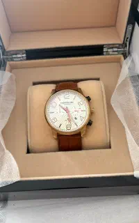 ساعت مردانه مونت بلانک بند چرمی