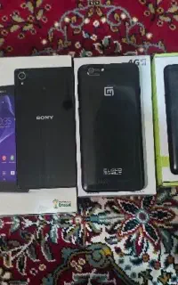 گوشی موبایل سونیT2 و شیائومی C5 و coolpad